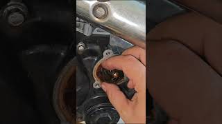 Water pump Derbi Senda Terra 125 2008 shrots motorcycle waterpump repair [upl. by Ydnamron]