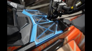 How To Install BoonDocker Breathe Right™ Intake Vents on Polaris Matryx Snowmobiles [upl. by Drain910]