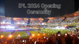 IPL 2024 Grand Opening CeremonyCSK vs RCB [upl. by Ylrebmit909]