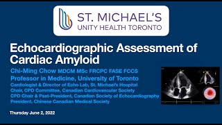 Echocardiographic Assessment of Cardiac Amyloidosis [upl. by Burnett]