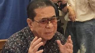 Gov Chavit Singson working on new Manny Pacquiao movie and Vagabond 2 [upl. by Hugo]