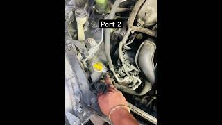 Starter Replacement 20022008 Toyota Corolla starter automobile mechanic [upl. by Armyn]