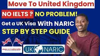 UK NARIC How to get a UK visa without IELTS  Skilled Worker visa  Care Assistant can use this [upl. by Pia]