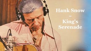 Hank Snow  Kings Serenade  Instrumental [upl. by Seravaj]