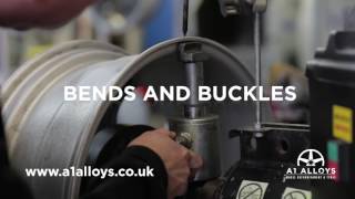 Bent and Buckled wheel Repair Fix in Bromley Kent [upl. by Narot]