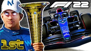 Making Nicholas LATIFI an F1 WORLD CHAMPION on F1 Game with Maxed Out Williams [upl. by Elsey]