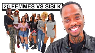 20 FEMMES VS 1 INFLUENCER  SISI K [upl. by Anitniuq]