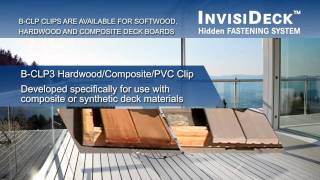 InvisiDeck® Hidden FASTENING SYSTEM [upl. by Zeitler]