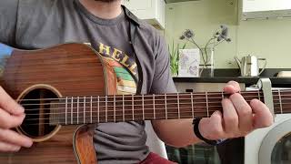 How to play CARRICKFERGUS on Guitar on Guitar [upl. by Irt]