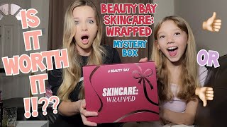 Beauty Bay Mystery Skincare Wrapped Box Oct 2024 Unboxing beautybay viral tik tok trending byoma [upl. by Harmonia998]