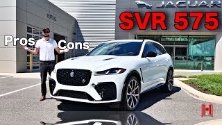 2025 Jaguar FPace SVR 575 Edition Why its Special All Specs ampTest Drive [upl. by Aznerol]