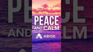 Experience Peace and Calm  Abide Meditation App [upl. by Rois12]