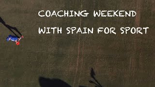 Spain for Sport  Cricket Coaching event [upl. by Haimirej]