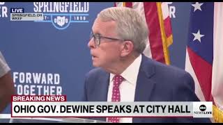 Mike DeWine responds to threats against Springfield schools [upl. by Sifan]