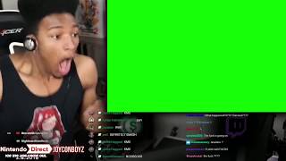 Etikas Reaction To Smash Bros 5 Announcement  Green Screen  Chromakey  Mask  Meme Source [upl. by Eeniffar]