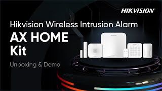 Hikvision Wireless Intrusion Alarm AX HOME Kit Unboxing amp Demo [upl. by Sakhuja641]