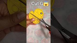 Cut G 😱😱😱 funny cute fidgettoys trend shortsviral popit [upl. by Weinberg]