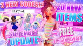 DO THIS GET NEW CODES ⭐ │ 20 NEW ITEMS amp HALLOWEEN LEAKS │DRESS TO IMPRESS UPDATE NEWS LEAKS [upl. by Kelly]