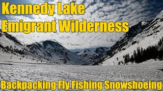 Backpacking and Fly Fishing Kennedy Lakes  Emigrant Wilderness Camping May 2023 [upl. by Bonne]