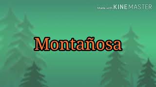 Montañosa Lyrics [upl. by Kcid]