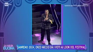 Sanremo 2024 Enzo Miccio dà i voti ai look delle serate del Festival  La Volta Buona 12022024 [upl. by Clim]