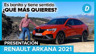 Prueba Renault Arkana 2021 el SUV Coupé económico  Review en español  Diariomotor [upl. by Essirehs]