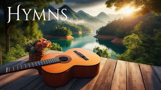 Worship Guitar  Instrumental Hymns of Worship  Relaxing and Peaceful [upl. by Salangi]