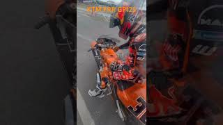 KTM gp125 2stroke mika kallios bike RAW sound ktm125 gp125 rawsound [upl. by Lambrecht]