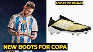 Unboxing New Black amp Gold Adidas F50 Remakes [upl. by Noteek]