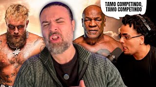 JAKE PAUL e MIKE TYSON  O soco é pá acerta memo [upl. by Westmoreland]