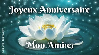 Joyeux anniversaire mon amie [upl. by Ellehsyt397]