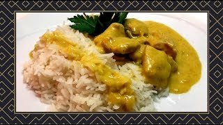 Pollo al Curry ricetta facile  Easy Chicken Curry Recipe [upl. by Blanch96]