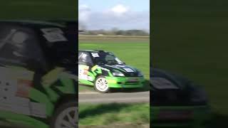 Romain Dufour  Pays du Lin 2024 rallye rally wrc racing motorsport race crash [upl. by Saxon]