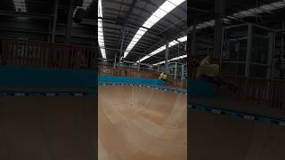 Shed Skatepark Bowl on BMX [upl. by Initirb]