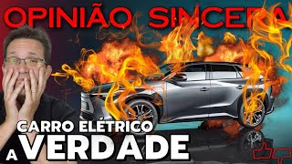 Carro elétrico A VERDADE Pega fogo Bateria vicia Desvaloriza muito Ninguem quer usado FIPE [upl. by Radbourne]