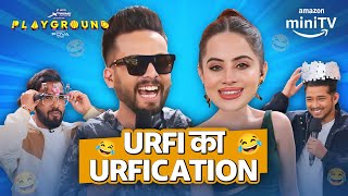 Urfi Javed Ka Surprise Gifts For Playground Mentors😂  Playground Season 3  Amazon miniTV [upl. by Savdeep]