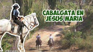 CABALGATA EN JESUS MARIA CON ZULEMA FERRER 2021 [upl. by Eatnuahs]