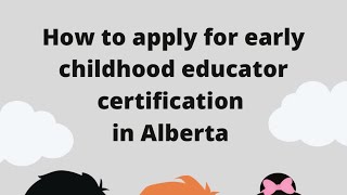 early childhood educator certification step by step [upl. by Ettigirb883]