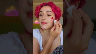 ASMR trying the benetint cheeklip stain 🥰💋 asmr asmrmakeup asmrshorts [upl. by Nuahsed]