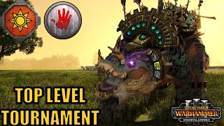 Amazing DREAD SAURIAN Play in Competitive  Top Level Tournament Players  Total War Warhammer 3 [upl. by Airekal883]