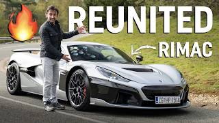 Richard Hammond drives a Rimac for the first time since his lifethreatening crash [upl. by Isabelita432]