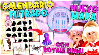 CALENDARIO DE ADVIENTO COMPLETO😱NUEVO MAPA Y NUEVO SET PRÓXIMAMENTE🎄 Royale High Navidad 2023 [upl. by Ranitta]