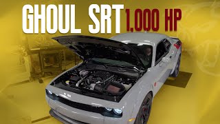 REAL DEAL SRT Ghoul Challenger 1000HP Hellephant Complete Dyno [upl. by Cannon797]