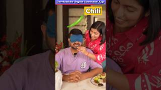 Taste Challenge 😱in English with Adi n Daddy Spoken English Vocabulary English Connection shorts [upl. by Aillicirp]