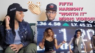 Couple Reacts  Fifth Harmony quotWorth Itquot ft Kid Ink Reaction [upl. by Silloh535]