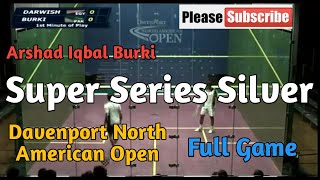 Arshad Iqbal Burki Squash Full Match [upl. by Obmar822]