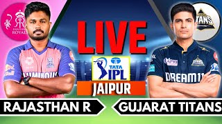 IPL 2024 Live RR vs GT Live Match  IPL Live Score amp Commentary  Rajasthan vs Gujarat Live Match [upl. by Helms]