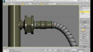 3ds Max Spiral Hose Modeling tutorial [upl. by Sandon]