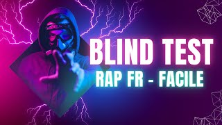 Blind Test RAP FRANÇAIS  facile [upl. by Anestassia]