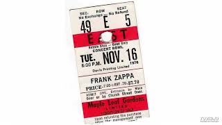 Frank Zappa Stranded In The JungleDinahMoe Humm Toronto ON Canada November 16 1976 [upl. by Auberta]